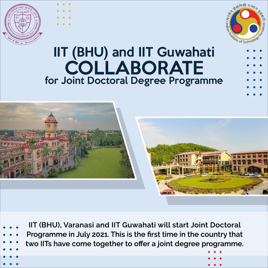 IIT Guwahati signs MoU with great IIT (BHU) IIT Guwahati signs MoU with great IIT (BHU)