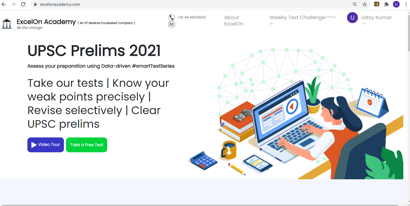 ExcelOn Academy launches great Smart Test Series for UPSC aspirants ExcelOn Academy launches great Smart Test Series for UPSC aspirants