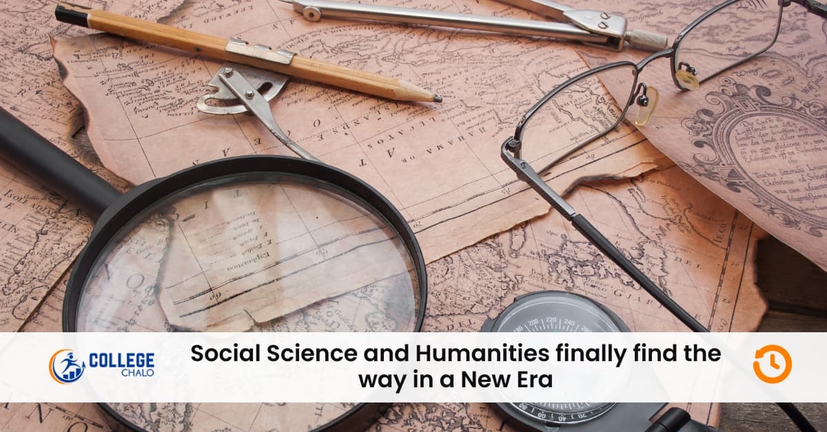 Social Sciences and Humanities finally lead the way into a New Era Social Sciences and Humanities finally lead the way into a New Era
