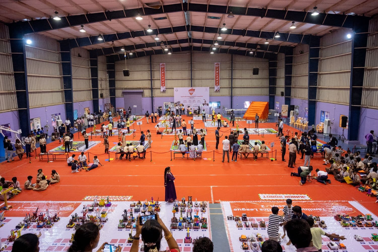 Tamil Nadu Robotics League sees an impressive participation of 3500 students Tamil Nadu Robotics League sees an impressive participation of 3500 students