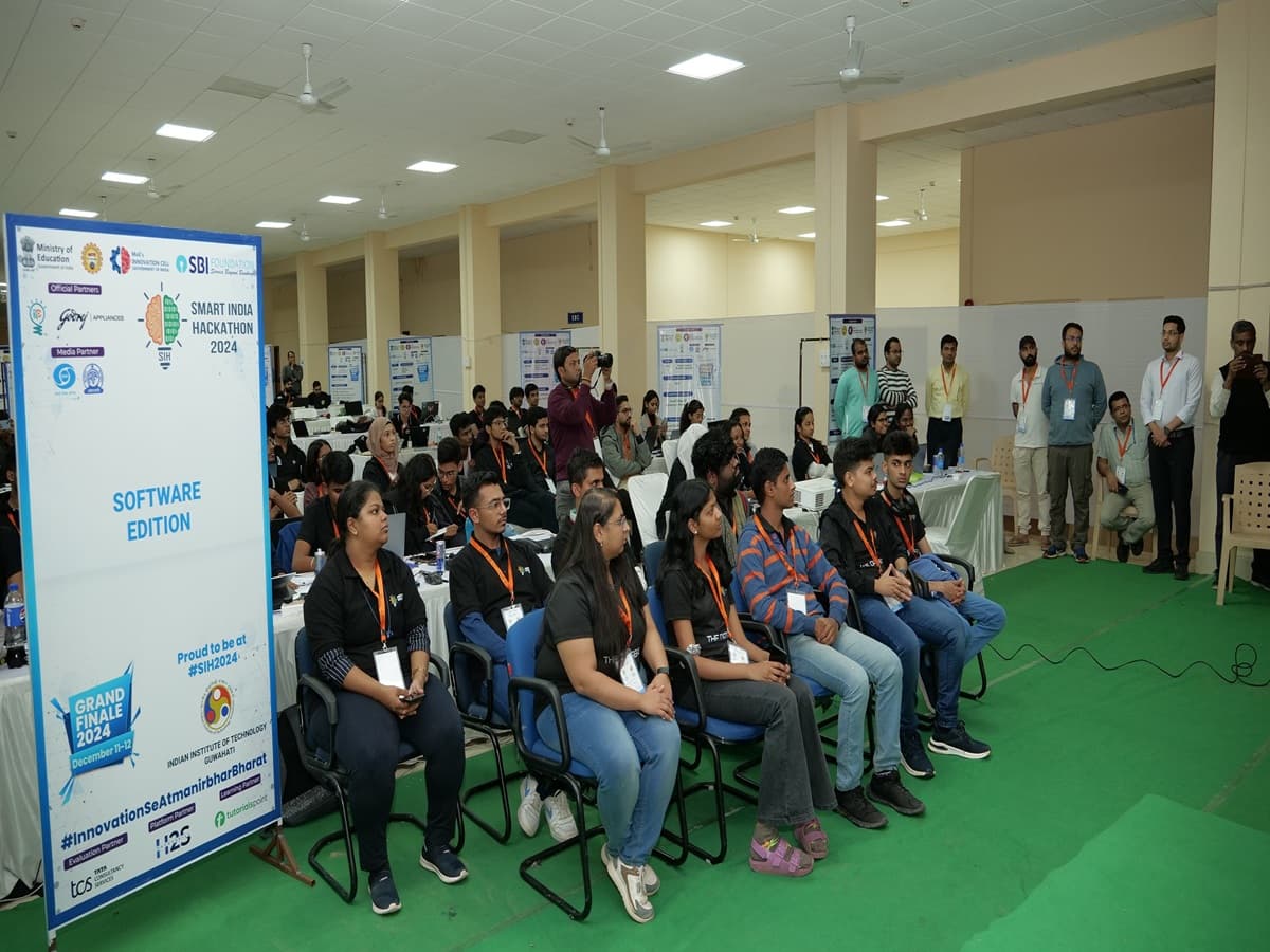 IIT Guwahati hosts great grand finale of SIH 2024 IIT Guwahati hosts great grand finale of SIH 2024