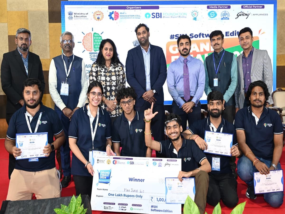 KCG College of Technology hosts great 7th edition of SIH 2024 on December 11 and 12. KCG College of Technology hosts great 7th edition of SIH 2024 on December 11 and 12.