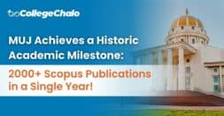 MUJ Achieves a Historic Academic Milestone: 2000+ Scopus Publications in a Single Year! MUJ Achieves a Historic Academic Milestone: 2000+ Scopus Publications in a Single Year!