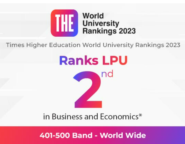 Lpu Among Top Three Universities In India In Times Higher Education Impact Ranking 2023