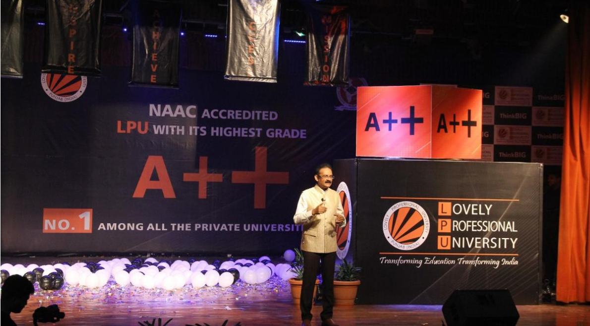 Lpu Achieves Highest Naac Grade Of 'a++