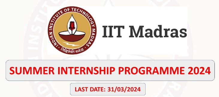 Iit Madras Summer Fellowship 2024 Revealed – Eligibility, Stipend, Duration