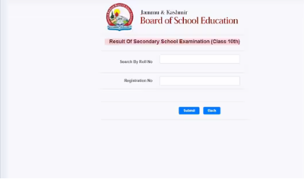 Check JKBOSE website Class10th Result 2024 Out Now! Check Your Scores