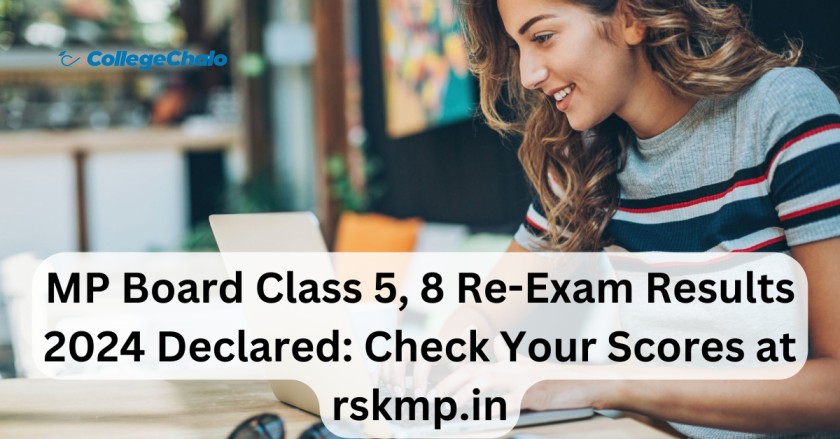 MP Board Class 5, 8 Re-Exam Results 2024 Declared: Check Your Scores at rskmp.in
