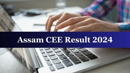 Assam CEE 2024 result