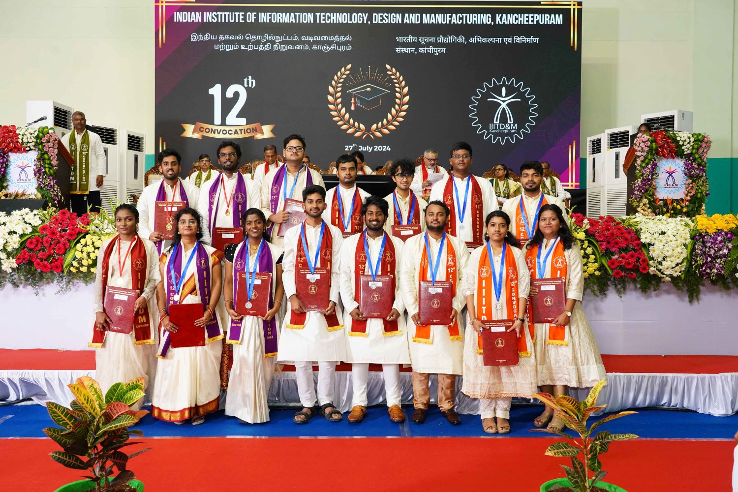 IIITDM Kancheepuram convocation, 509 students get degrees
